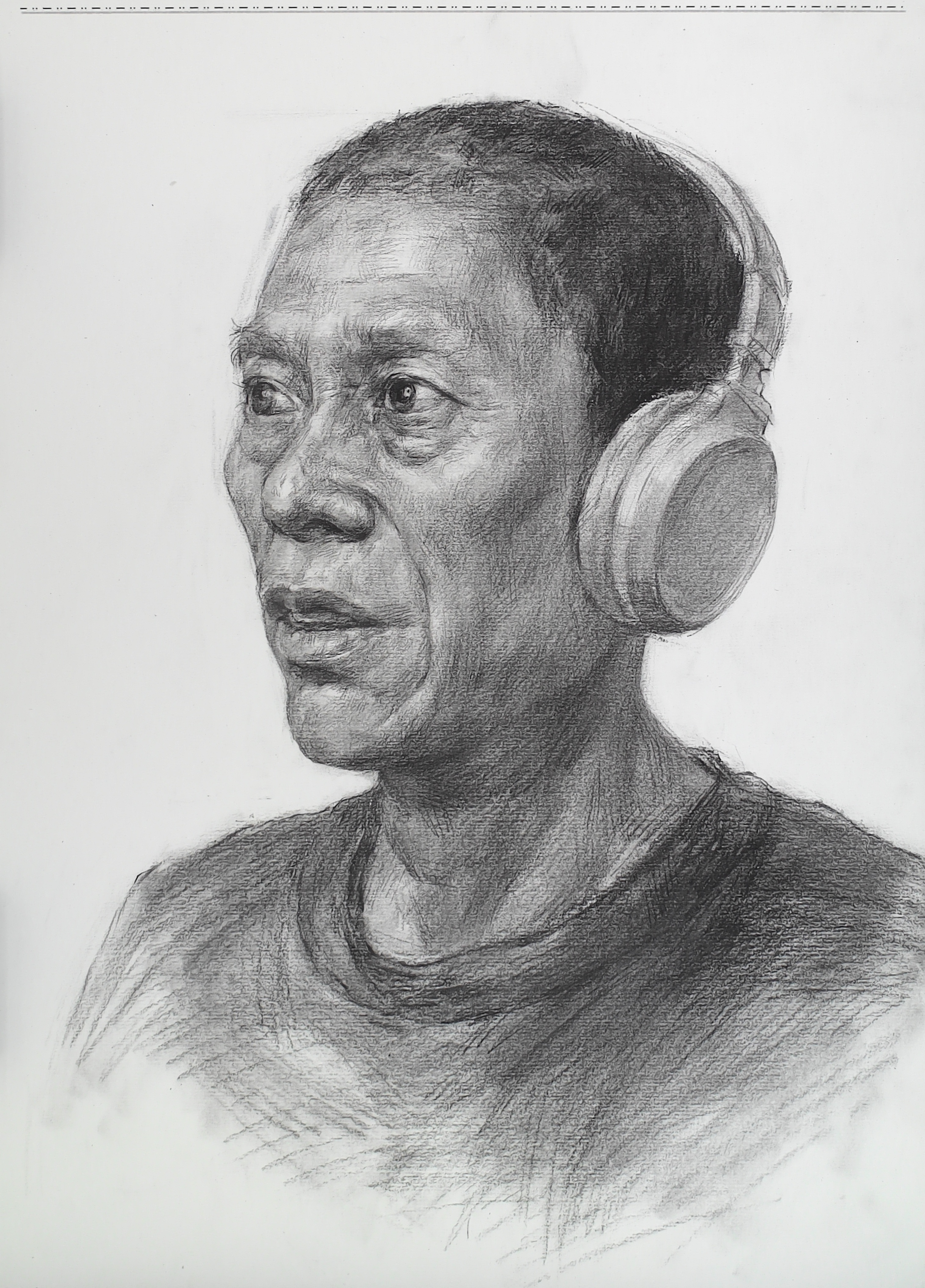 2025湖北美术类调考（二模）素描ABC档优选试卷